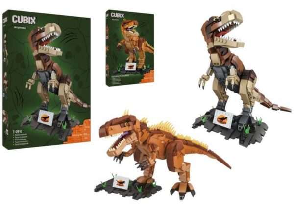 CUBIX DINOSAURO CM. 18X15.5X43 2ASS.