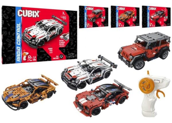 CUBIX AUTO R/C 2,4GHZ C/PACCO BATTERIE 4ASS. ART.42940