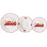 SERVIZIO 18PZ PORCELLANA NATALIZIA TRAVELING GIFTS ART.524375