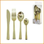 SET 24 POSATE ORO ART.491869