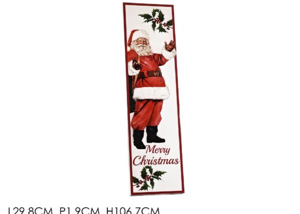 STAND DECORAZIONE NATALIZIA BABBO 29.8X106.7CM ART.448211