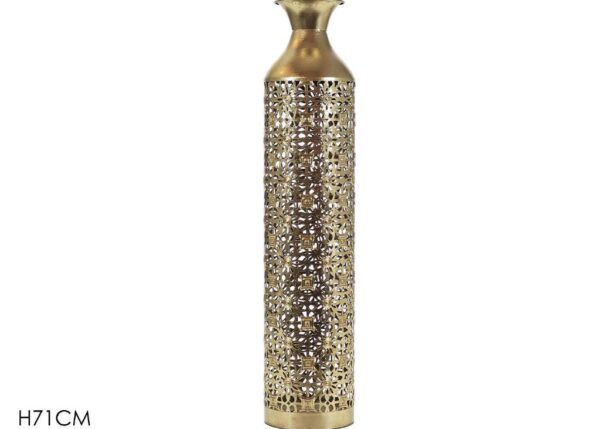 VASO NATALIZIO H71CM ORO ART.433522