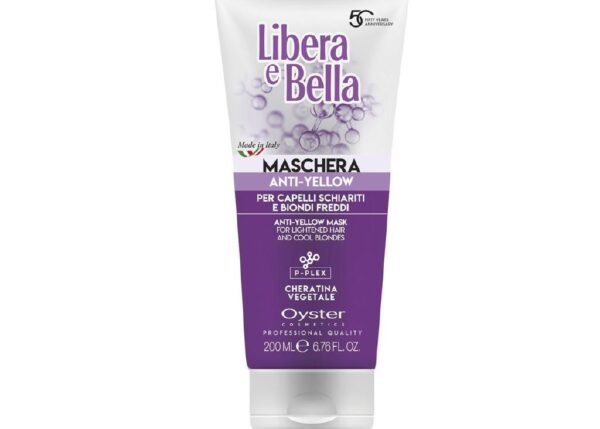 LIBERA E BELLA MASCHERA 200ML ANTIGIALLO