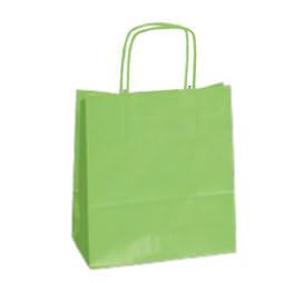 BUSTA REGALO CARTA KRAFT 1100.GR. CF.25 VERDE MELA