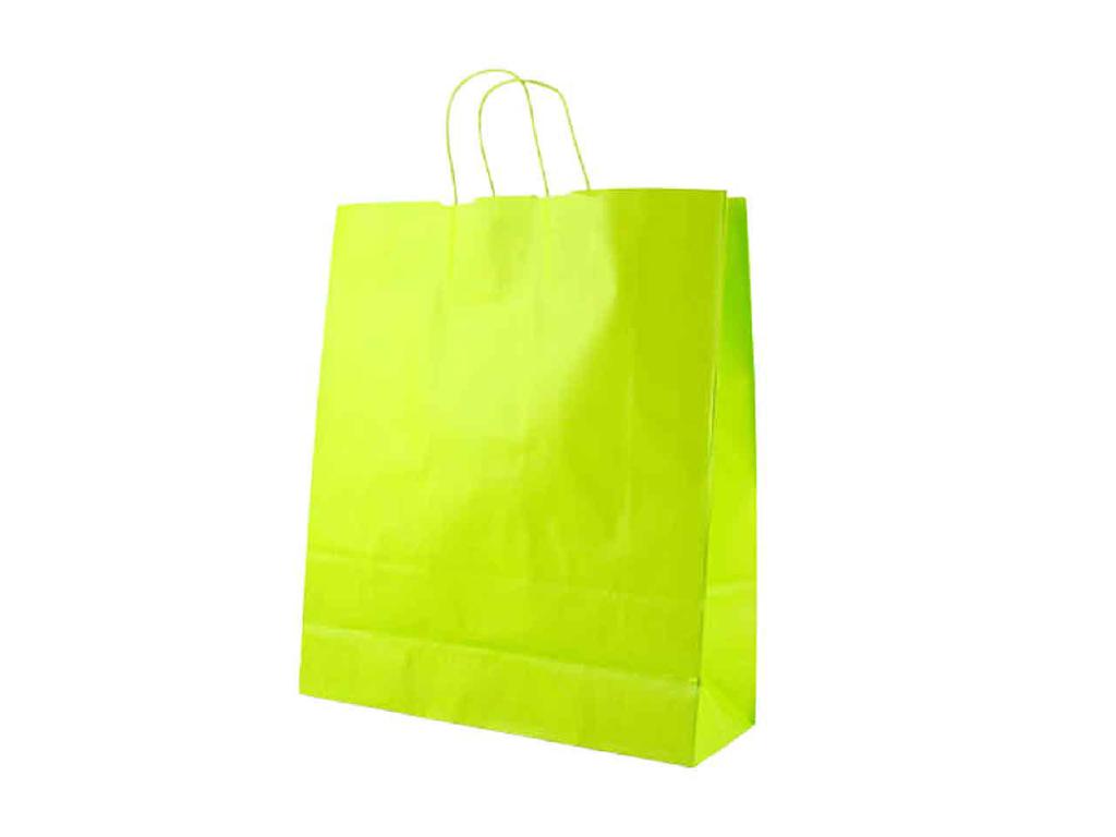 BUSTA REGALO 36X12X41 VERDE MELA BUSTA REGALO 36X12X41 VERDE MELA