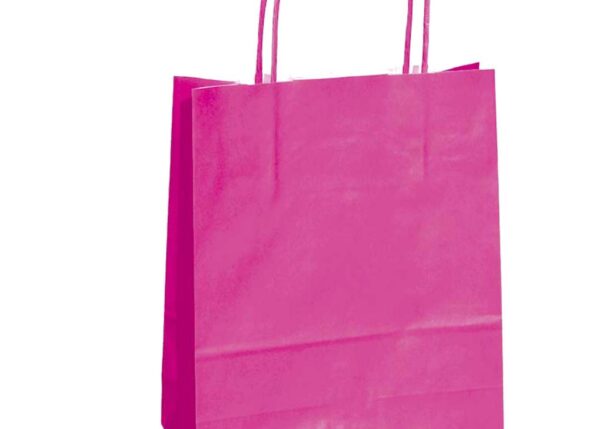 BUSTA REGALO CARTA KRAFT 90GR. CF.25 MAGENTA