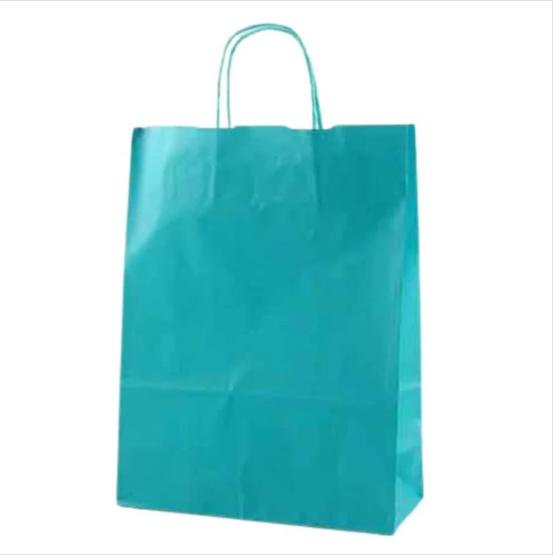 BUSTA REGALO CARTA KRAFT 90GR. CF.25 AZZURRO BUSTA REGALO CARTA KRAFT 90GR. CF.25 AZZURRO