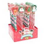 MATITA CON GOMMA NATALIZIA 3XH.20CM ASS. ART.11992 -