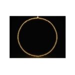 CERCHIO MICROLED "RING" COLORE BIANCO CALDO CON LUCE FISSA , 150 LUCI DA ESTERNO 30CM, FILO TRASPARENTE ART.30092 -