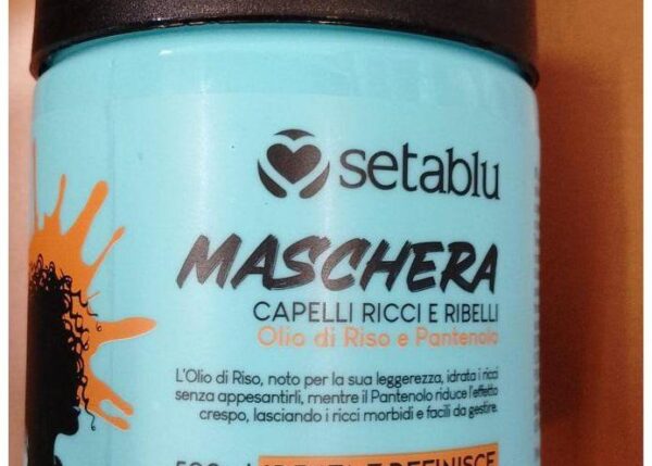 SETABLU MASCHERA CAPELLI RICCI E RIBELLI 500ML