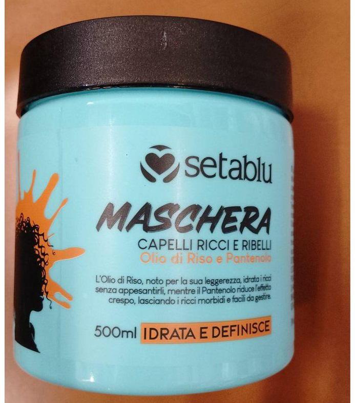 SETABLU MASCHERA CAPELLI RICCI E RIBELLI 500ML SETABLU MASCHERA CAPELLI RICCI E RIBELLI 500ML