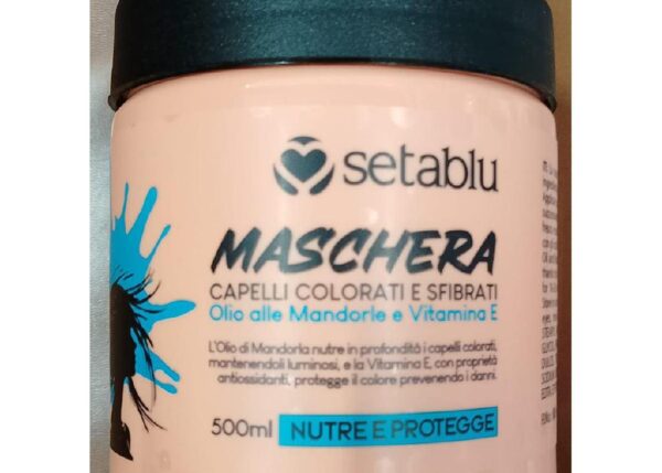 SETABLU MASCHERA CAPELLI CAPELLI COLORATI