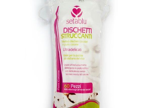 SETABLU DISCHETTI STRUC. 60PZ PURO COTONE
