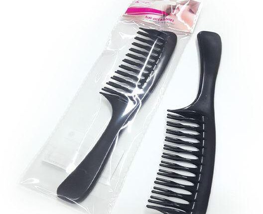 SETABLU PETTINE SCIOGLI NODI DENTI DOPPI NERO