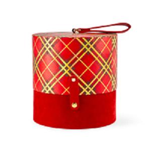 SCATOLA PORTA PANETTONE IN CARTA LAMINATA ORO DIAM.24,5XH.25CM ART.77465 - SCATOLA PORTA PANETTONE IN CARTA LAMINATA ORO DIAM.24,5XH.25CM ART.77465 -