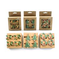 PORTATOVAGLIOLI IN METALLO SET 4 NATALIZI CON PERLINE 5X5XH.5 CM DESIGN ASSORTITI ART.55453 - PORTATOVAGLIOLI IN METALLO SET 4 NATALIZI CON PERLINE 5X5XH.5 CM DESIGN ASSORTITI ART.55453 -