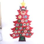 CALENDARIO AVVENTO IN PANNOLENCIO 69X103CM ART.75758 -