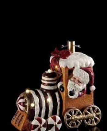 BASE ALBERO NATALE MAG LOCOMOTIVA 42X25XH42 ART.115499