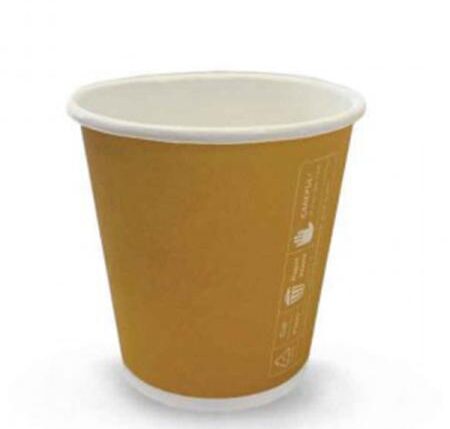 BICCHIERI CAFFE BEIGE CARTONE X 50 PZ 75 ML