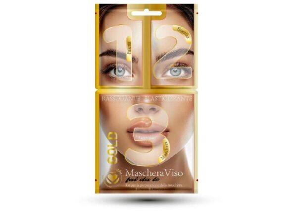 SETABLU MASCHERA DIY GOLD - 30 GR + 6 GR
