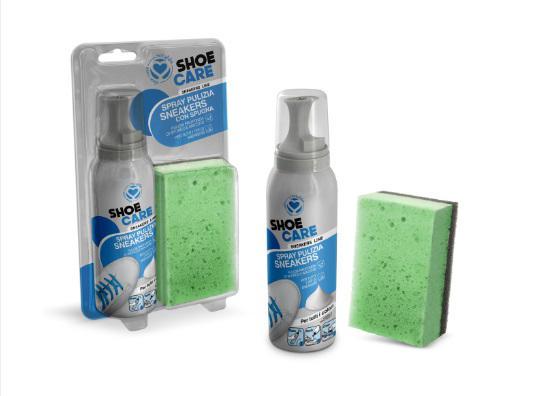 SETABLU SPRAY PULIZIA SCARPE CON SPUGNA 125ML ART.02375