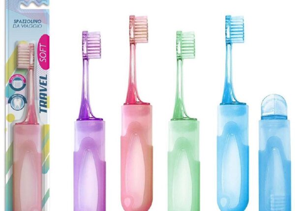 SETABLU SPAZZOLINO DENTI RICHIUDIBILE DA VIAGGIO