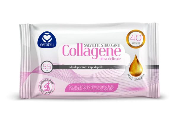 SETABLU SALVIETTE STRUCCANTI COLLAGENE 40PZ