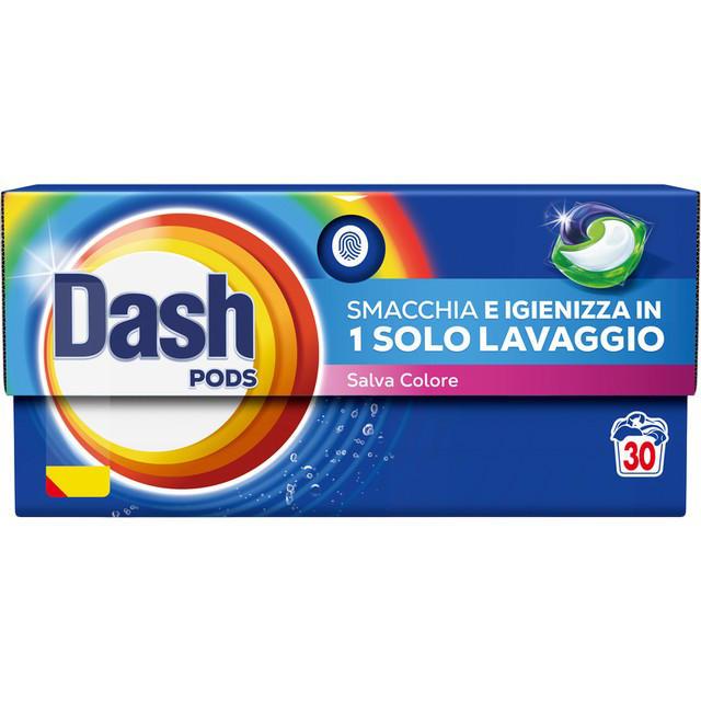 DASH PODS LAVATRICE X 30PZ. COLORE DASH PODS LAVATRICE X 30PZ. COLORE