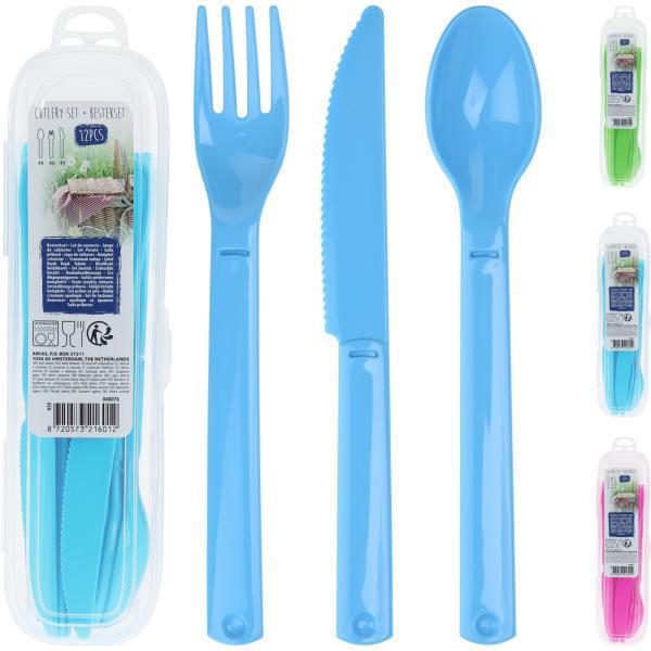 POSATE SET.12 PLASTICA COLORATE 3ASS. POSATE SET.12 PLASTICA COLORATE 3ASS.