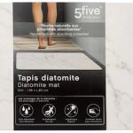 TAPPETO BAGNO 174683B DIATOMITE BIANCO 39X60CM