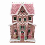CASA DI PAN DI ZENZERO POLY B/O,21X14X28,5CM,MULTICOLORE,LED ART.252392
