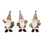 GNOMI 2 ASS POLY B/O,17X14X33CM,MULTICOLORE,LED ART.253863