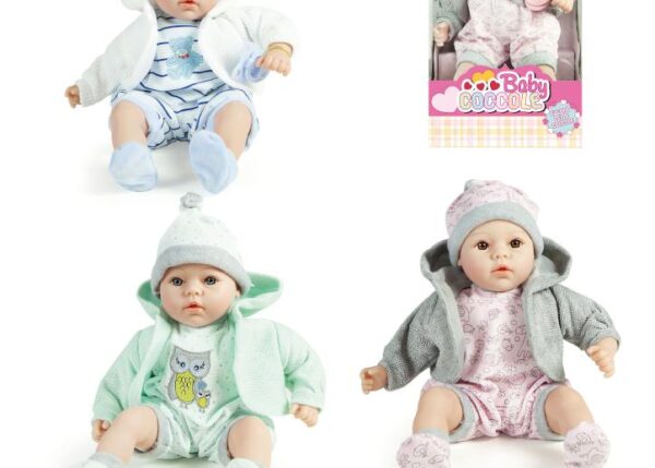 BABY REAL BORN CM.46 3 COL.ASS. ART.43871