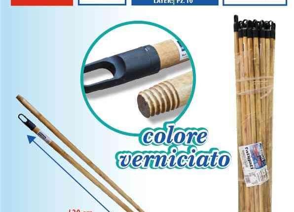 FATIGATI MANICO LEGNO VERNICIATO 130CM ART.25090