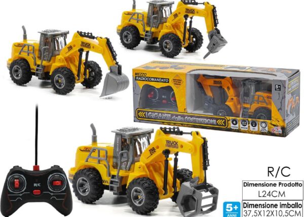 AUTOMEZZO LAVORO R/C 4FUNZ. 4ASS ART.100726