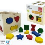 GIOCO CUBO C/FORMINE LEGNO ART.539714