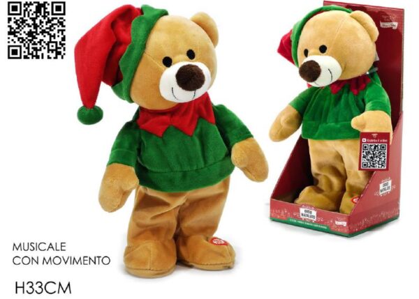 ORSO NATALIZIO DANZANTE MUSICALE ART.720453