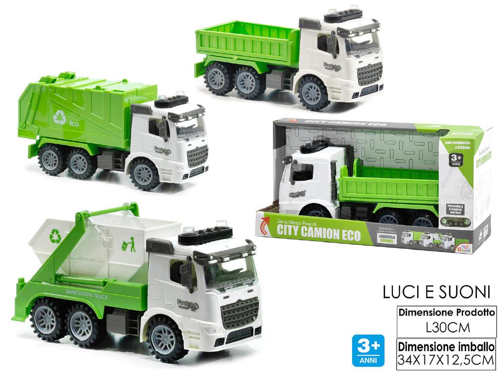 CITY CAMION ECO TRY-ME LU/SUO. 3ASS ART.101336 CITY CAMION ECO TRY-ME LU/SUO. 3ASS ART.101336