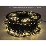 MICROLED 1000 LED GHIRLANDA B.CALDO C/BOBINA ART.450750