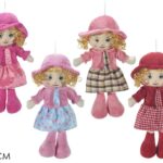 BAMBOLA DI PEZZA 55CM 4ASS ART.107187