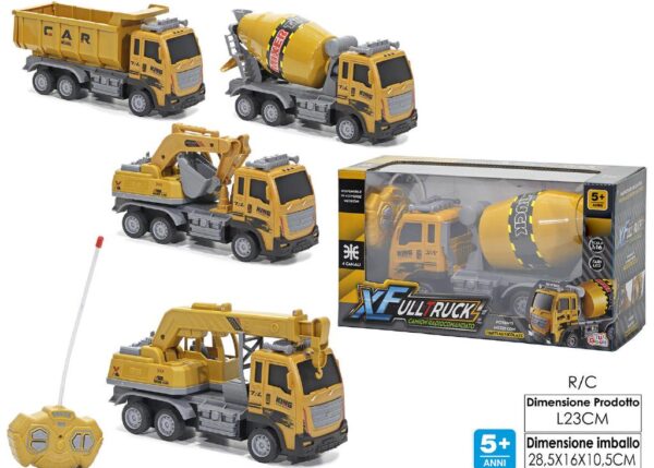 CAMION DA LAVORO R/C 4ASS ART.103527