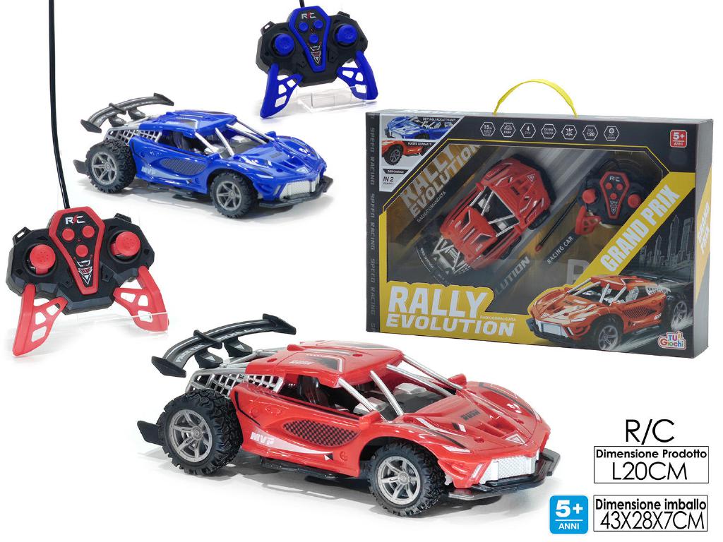 AUTO R/C 27.145 MHZ 4 FUNZIONI 2ASS ART.122743 AUTO R/C 27.145 MHZ 4 FUNZIONI 2ASS ART.122743