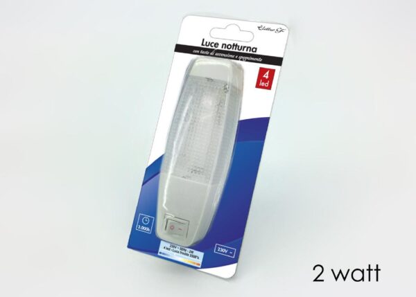 LUCE NOTTURNA C/4LED $