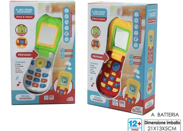 IL MIO PRIMO TELEFONINO TRY-ME LU/SUO 2A ART.122177