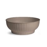 INSALATIERA COSTOLATA PLASTICA D.28CM ART.M11260025