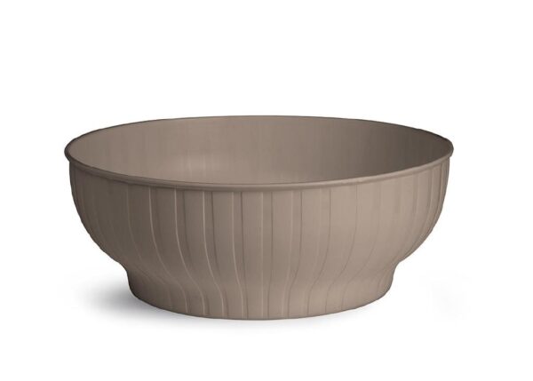 INSALATIERA COSTOLATA PLASTICA D.28CM ART.M11260025