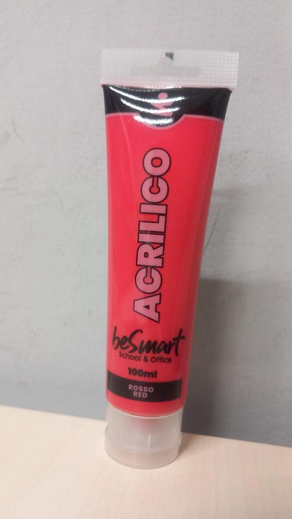 TEMPERA ACRILICA 100ML ROSSO ART.01050542 TEMPERA ACRILICA 100ML ROSSO ART.01050542