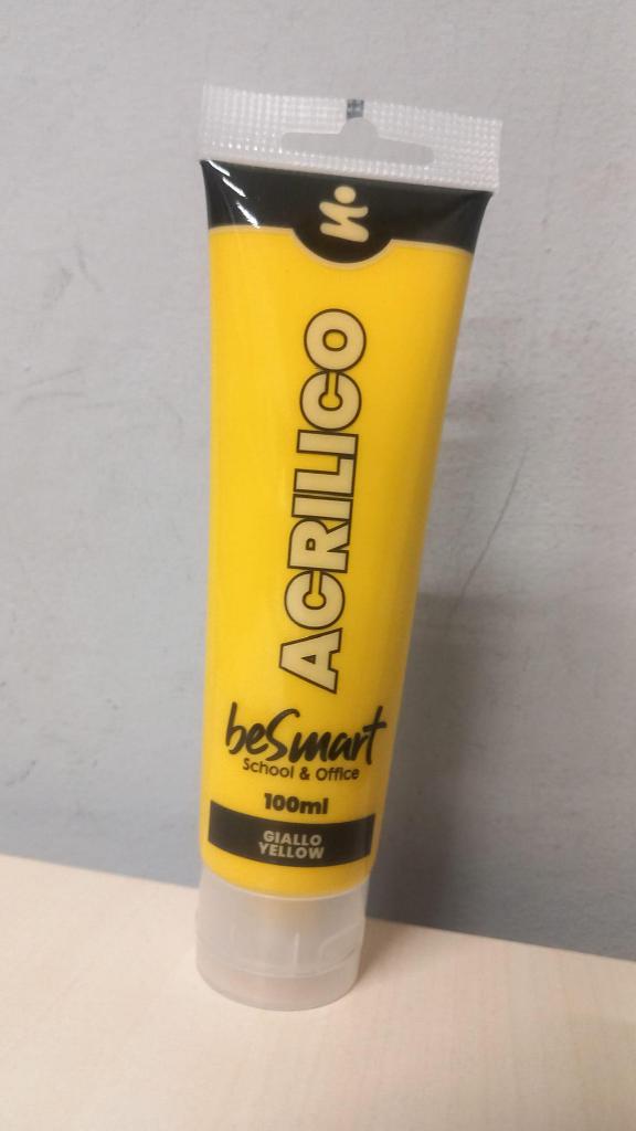 TEMPERA ACRILICA 100ML GIALLO ART.010551 TEMPERA ACRILICA 100ML GIALLO ART.010551