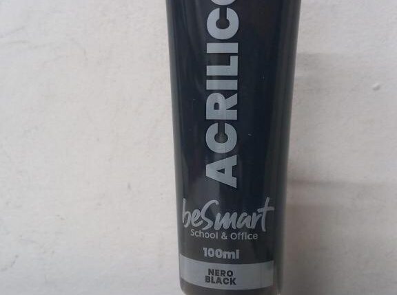 TEMPERA ACRILICA 100ML NERO ART.01050558