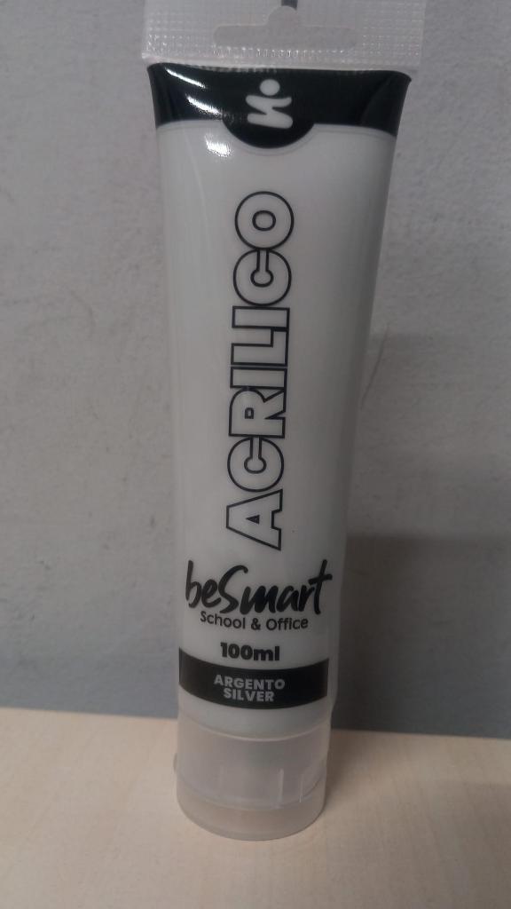 TEMPERA ACRILICA 100ML ARGENTO ART.01050561 TEMPERA ACRILICA 100ML ARGENTO ART.01050561